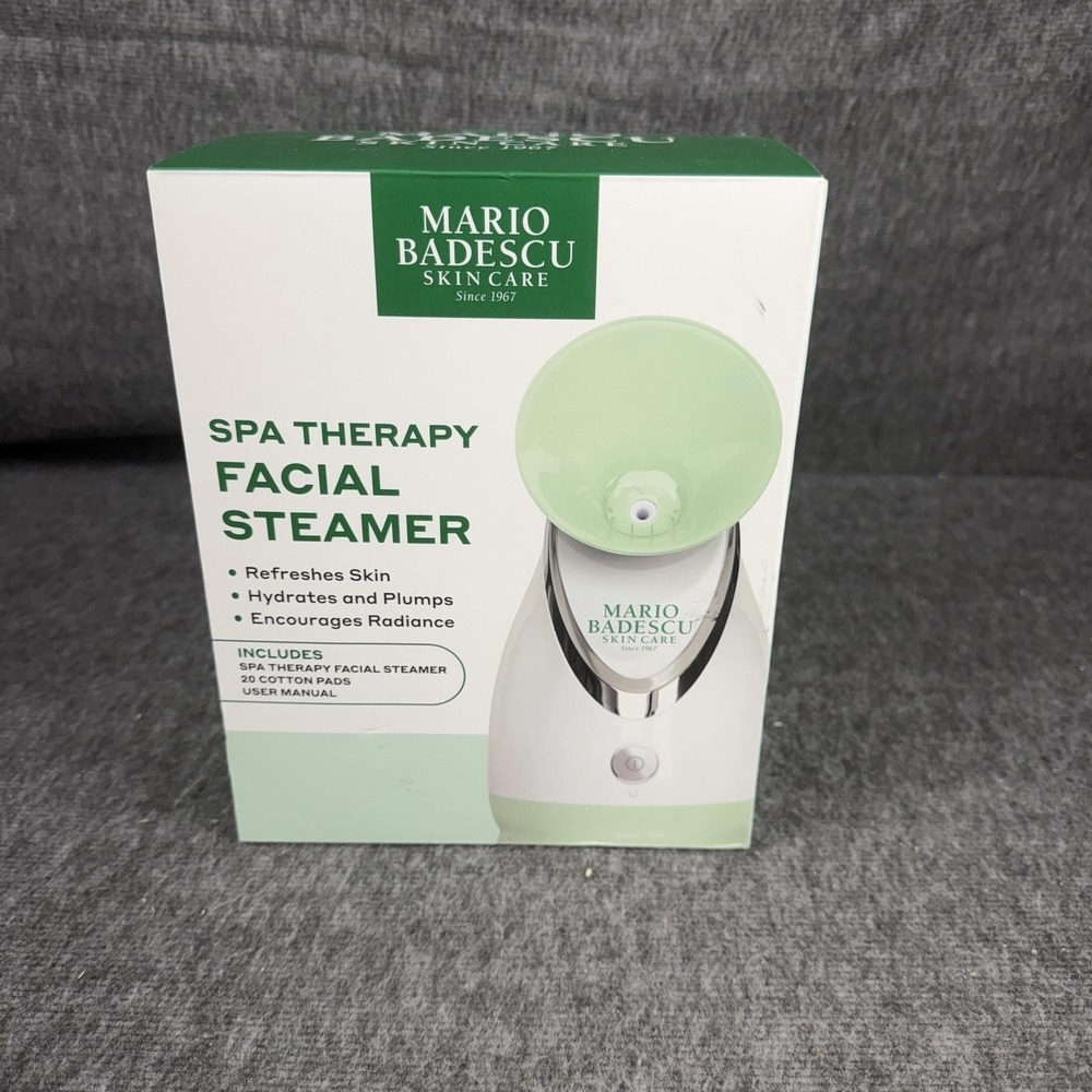 Mario Badescu Spa Therapy Facial Steamer White Gentle Hydrating Steam Device